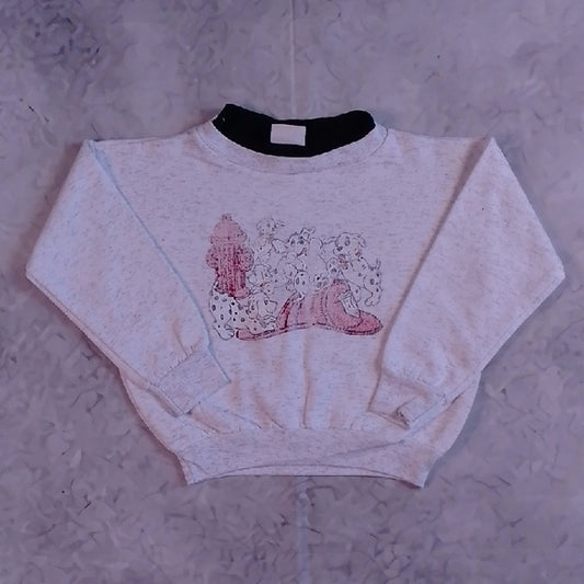 Vintage 90s Disney 101 Dalmatians Crewneck Sweater Youth