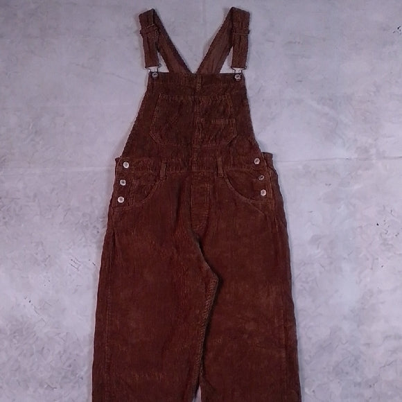 We The Free Brown Corduroy Women's Overalls
