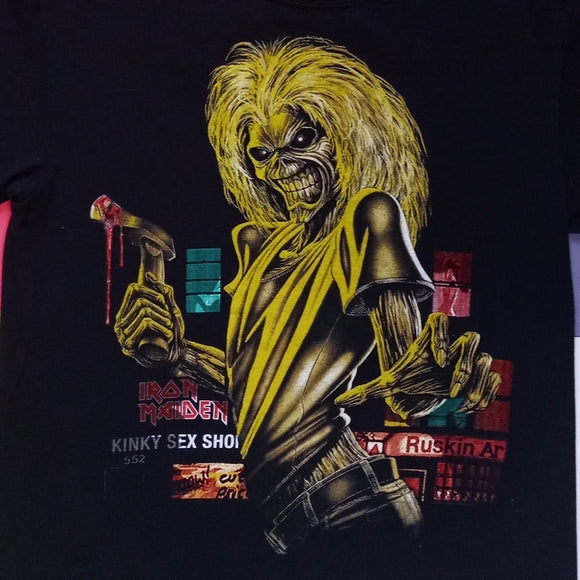 RARE Official Iron Maiden England 2012 North American Tour T-Shirt
