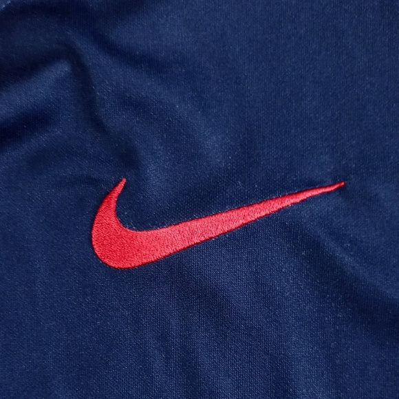 2023 Nike PSG Blue and Red Soccer Jersey DRI-FIT XXL UNISEX