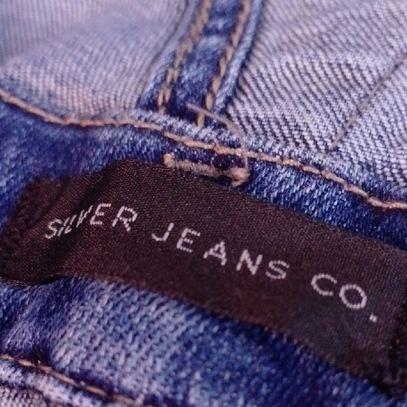 Stylish Modern Denim Overalls Workwear