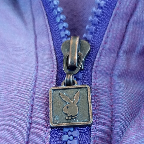 🔥 RARE Vintage 1980s PLAYBOY SATELLITE Jacket – Embroidered Logo – Medium 🔥