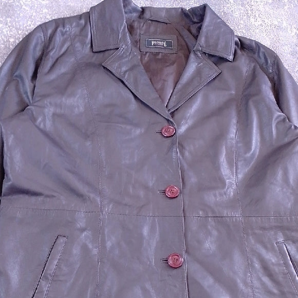 Vintage 90s Classic Style Black Leather SOFT