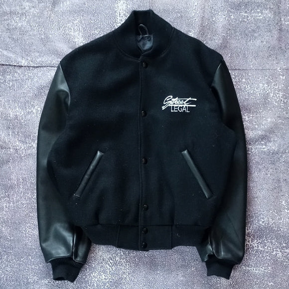 Vintage 90s STREET LEGAL Embroidered VARSITY JACKET UNISEX