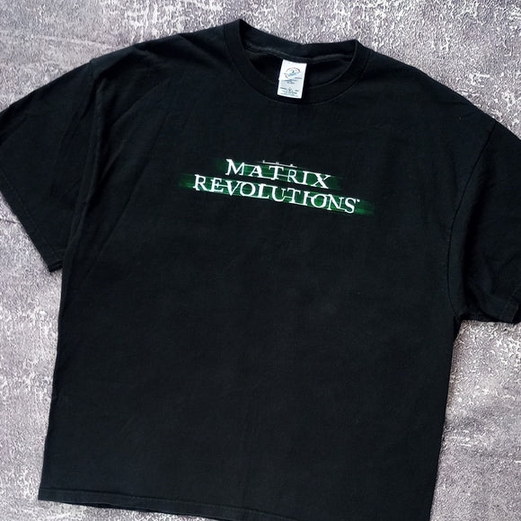 Vintage 2003 Matrix Revolutions Movie Promo T-Shirt