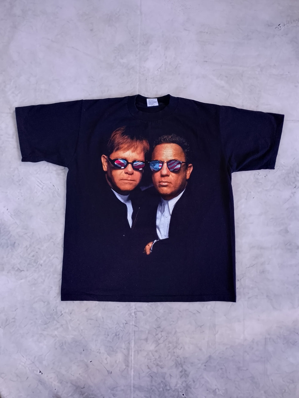 Vintage Elton John Billy Joel Spring Of ‘95 Tour Concert Shirt Single Stitch