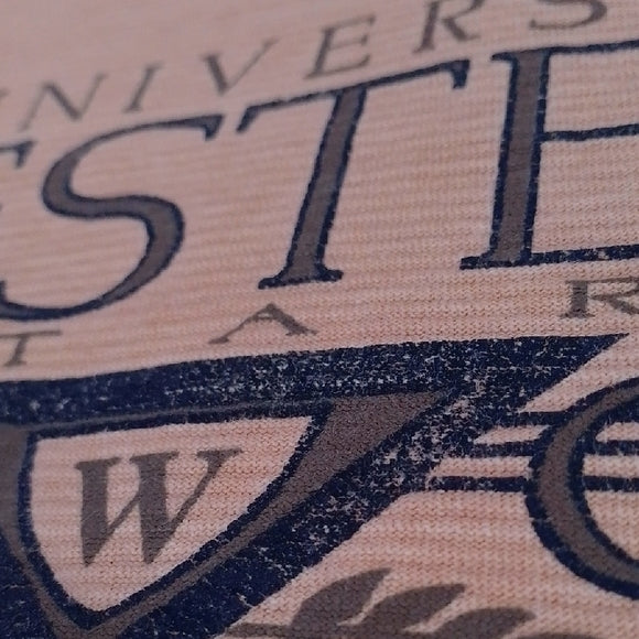 Vintage 90s University of Western Ontario Tan T-Shirt