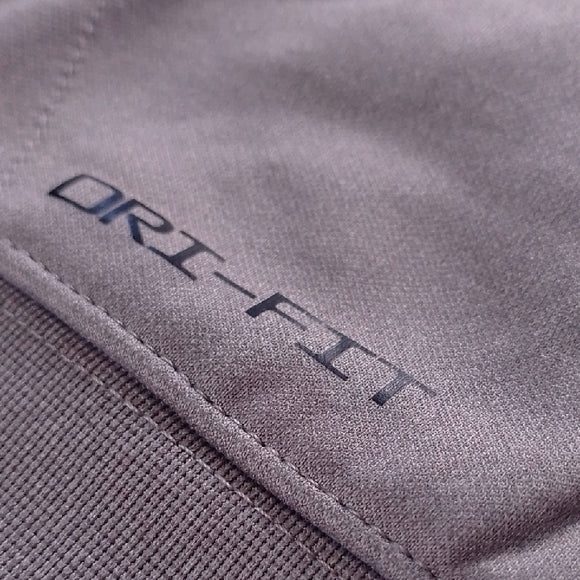 JORDAN Nike Gray Hoodie with Red Logo
