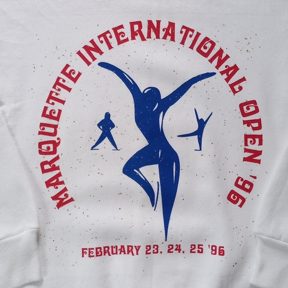 Vintage 1996 Marquette International Open LEE Crewneck Sweater UNISEX