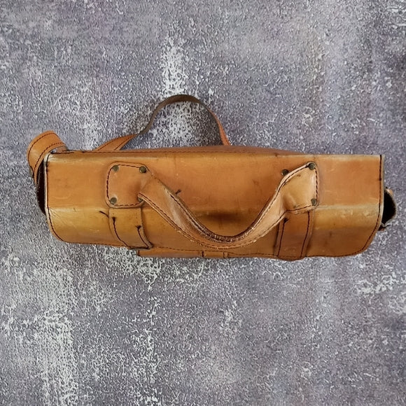 Vintage Altelier Monsak Leather Messenger Bag