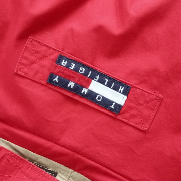 Vintage Tommy Hilfiger Goose Down Cargo Pocket Puffer Jacket