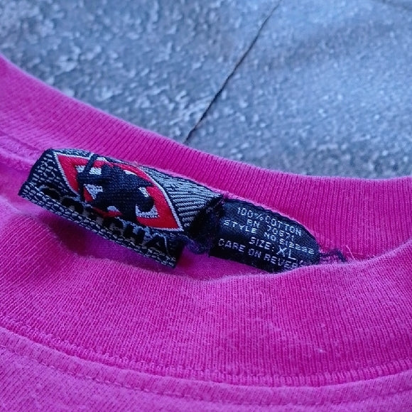 VINTAGE '90s GOTCHA PINK SURFER GRAPHIC T-SHIRT