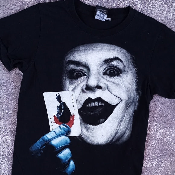 Vintage 1989 Batman Jack Nicholson Joker T-Shirt Single Stitch UNISEX