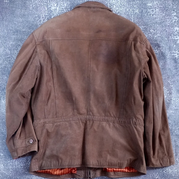 Vintage 90s Leather Y-E-S Linea Uomo Leather Jacket UNISEX