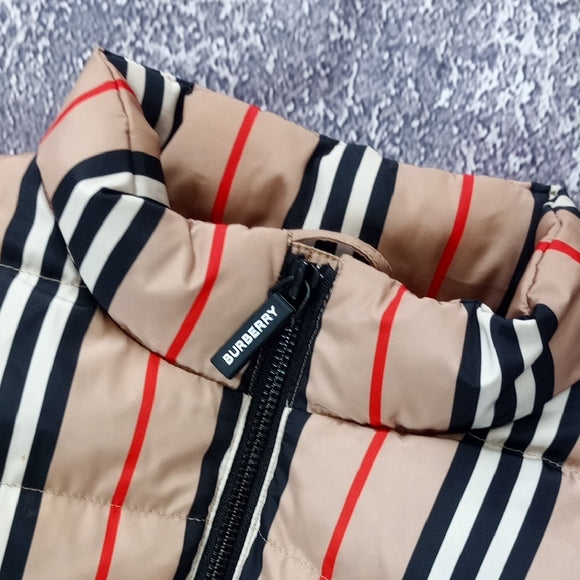 BURBERRY CLASSIC PATTERN DOWN PUFFER JACKET