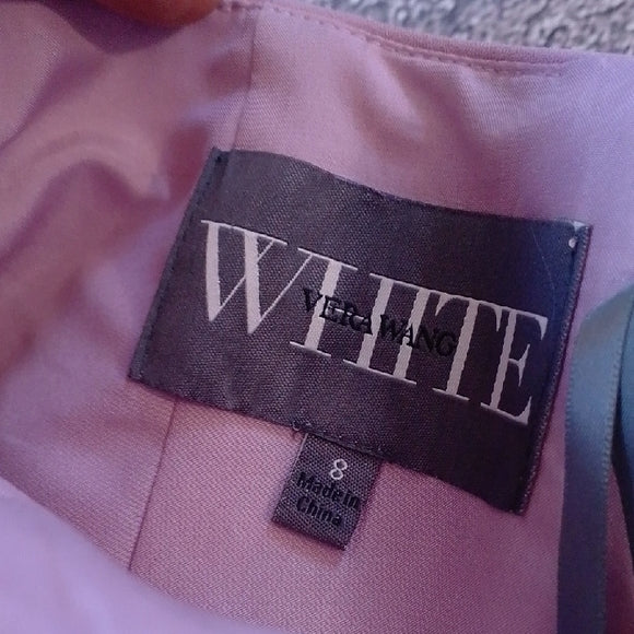 VERA WANG WHITE Strapless Long Matcha Style 36201760 DAVIS BRIDAL