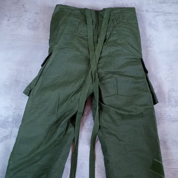 VINTAGE British Army Green NBC Pants Trousers Chemical Protective Suit Military