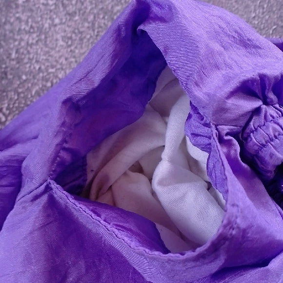 Vintage 90s PURPLE SLASH PANTS UNISEX
