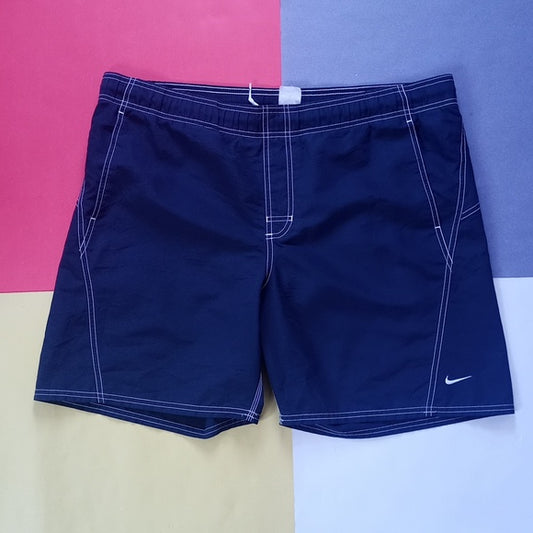 2000s Vintage Nike Blue Essential Shorts