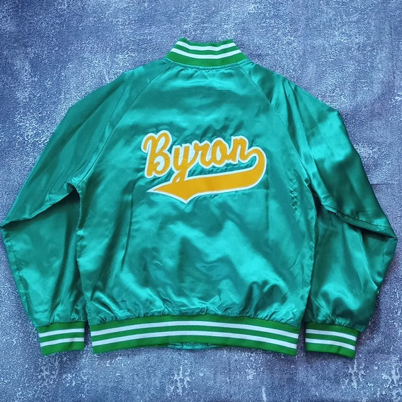 Vintage 1992 Byron Juveniles Baseball Jacket