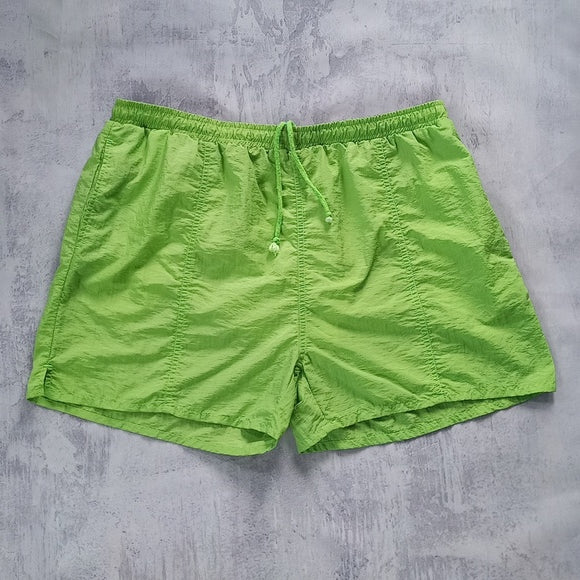 Vintage 90s Green Essential Shorts