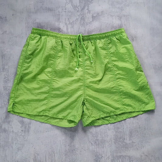 Vintage 90s Green Essential Shorts