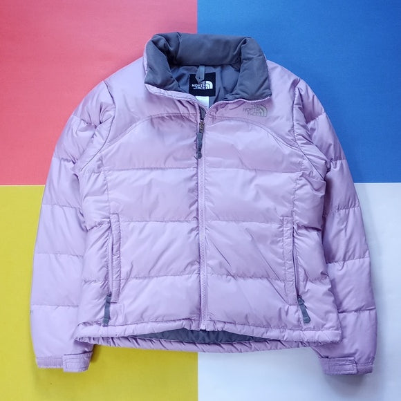 The North Face 700 Down Purple Puffer Jacket