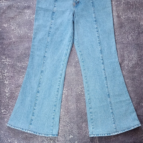 Vintage Hollywood Fared Dernim Jeans