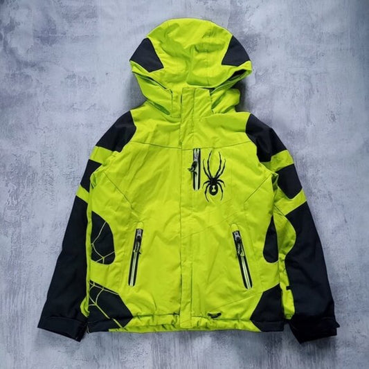 KIDS SPYDER WINTER JACKET GREEN #STYLE 5058-11
