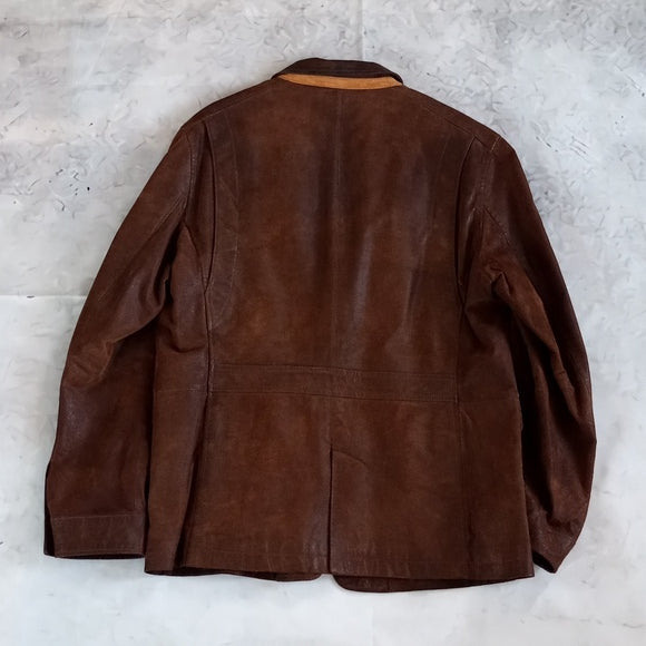 DANIER 100% LEATHER Cargo Pocket JACKET