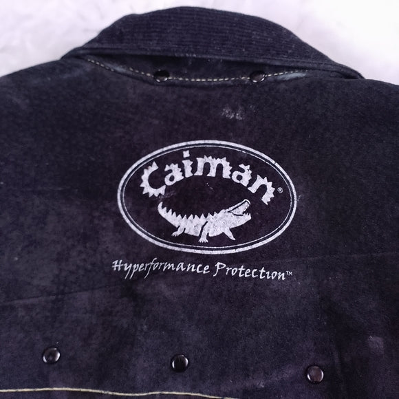 Caiman 3029 Black Boarhide Pigskin Welding Jacket