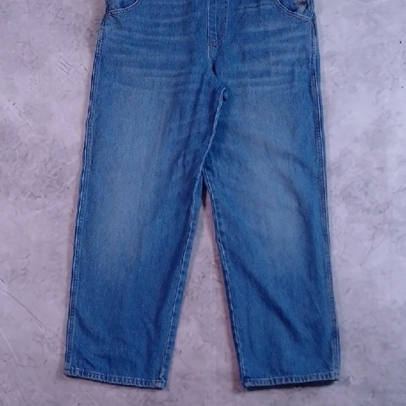 Vintage Style Levi's Denim Overalls Workwear