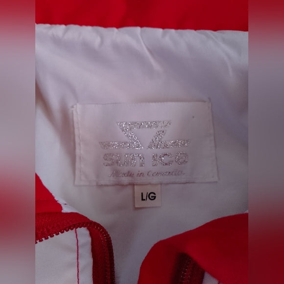 Vintage 1988 Olympics Games Calgary Torch Runner Track Suit