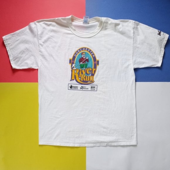 Vintage Dorchester River Run Graphic T-Shirt