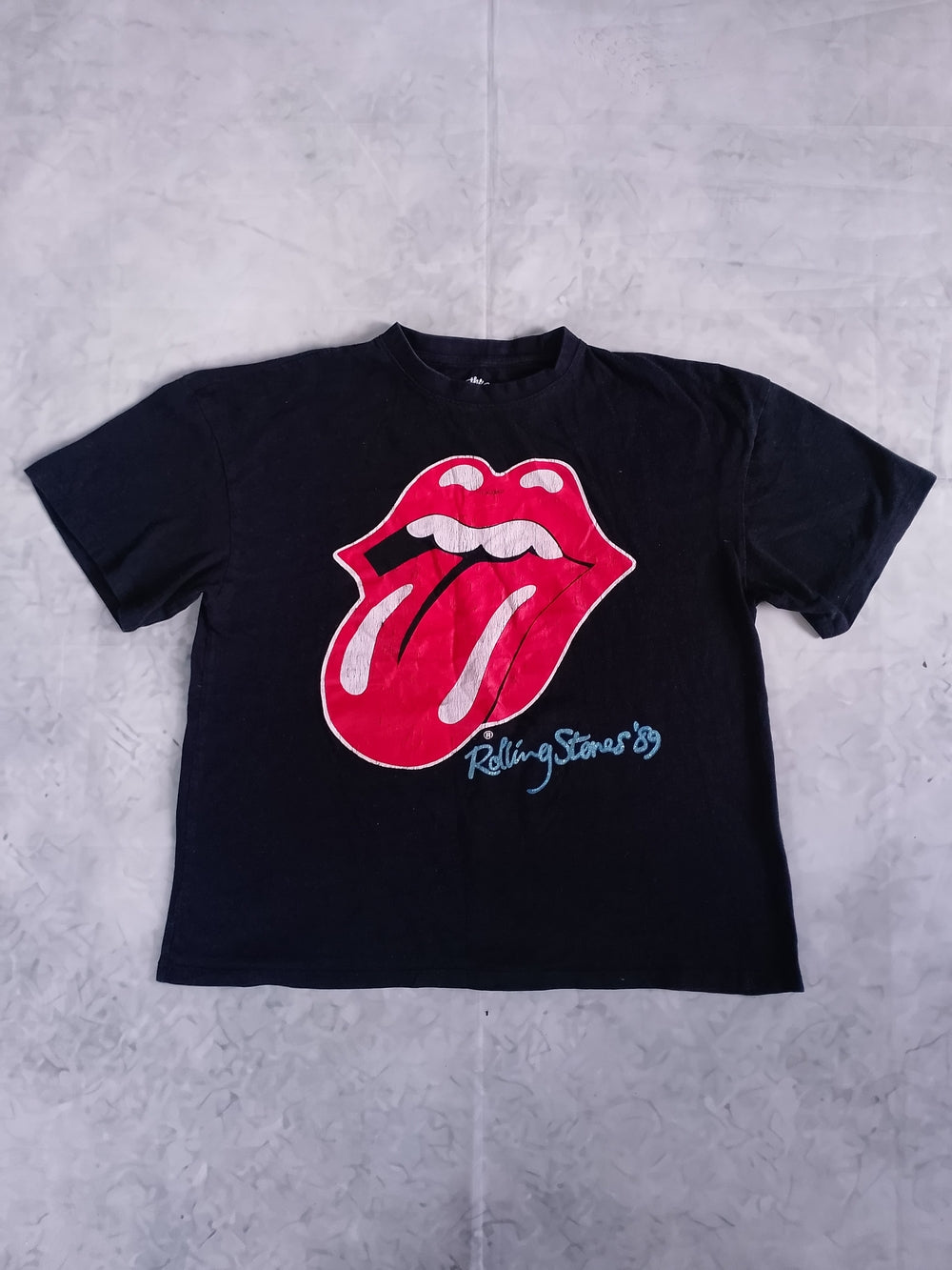 MODERN the Rolling Stones Graphic Tee with Red Tongue