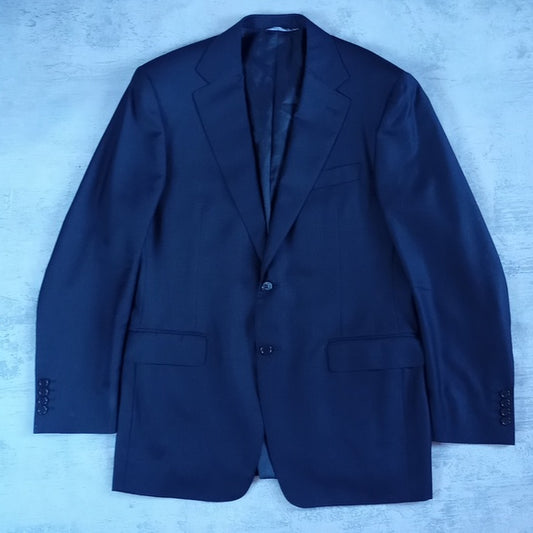 CANALI Made In Italy Wool Blazer Jacket Fodera Tessuto Pura Lana vergine 50 7 R