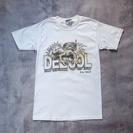 Vintage 1999 Frog Del Sol Glow In The Dark Key West Graphic T-Shirt