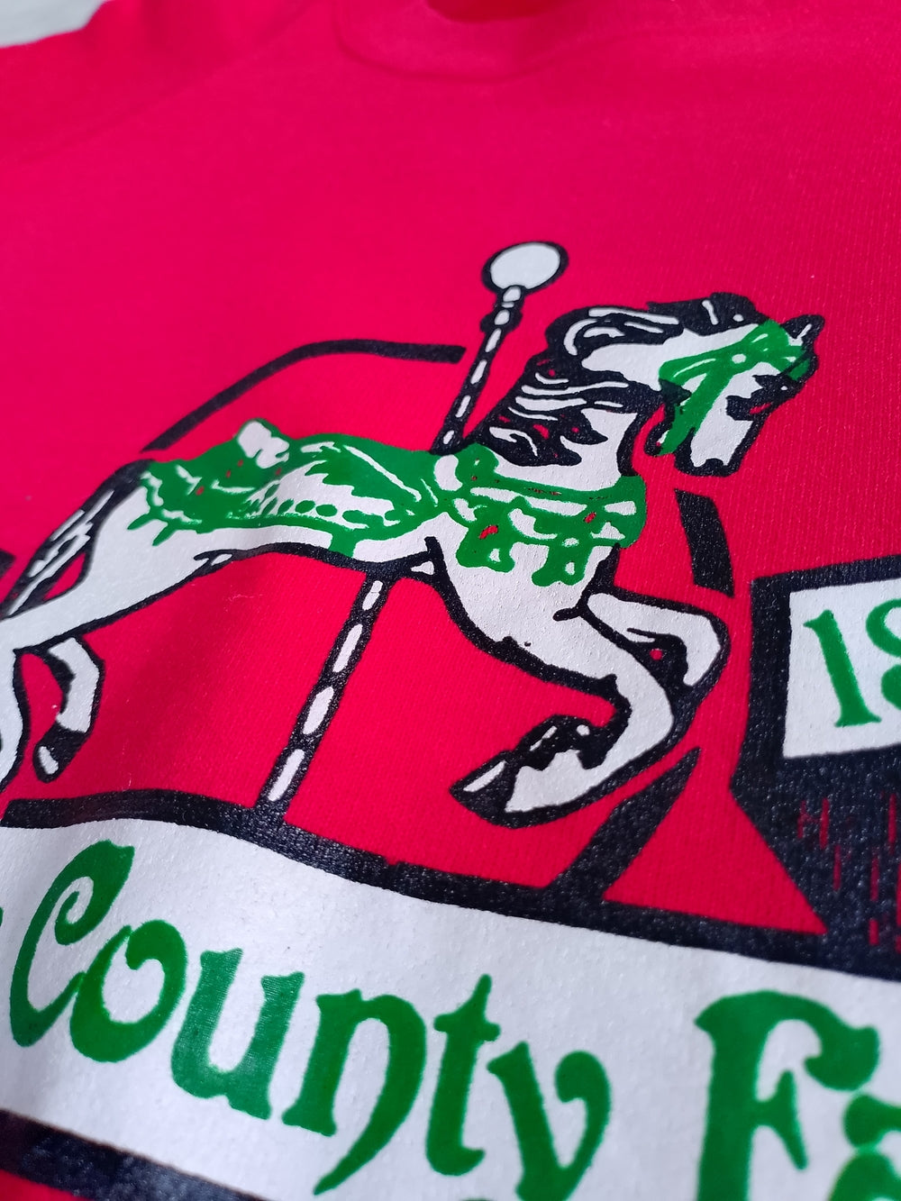 Vintage 90s Norfolk County Fair Simcoe Ontario Crewneck Sweatshirt