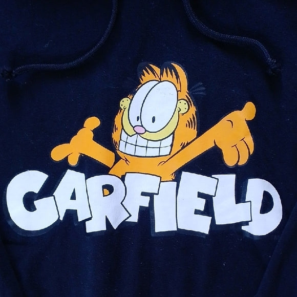 Garfield Black Hoodie Sweater