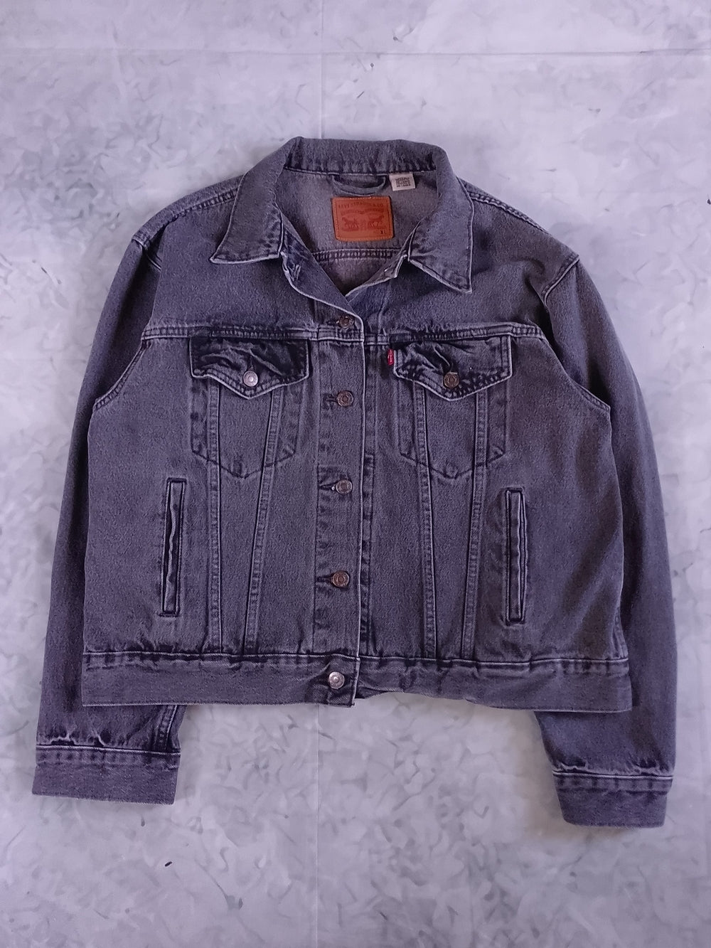 Levi's Black Denim Trucker Jacket