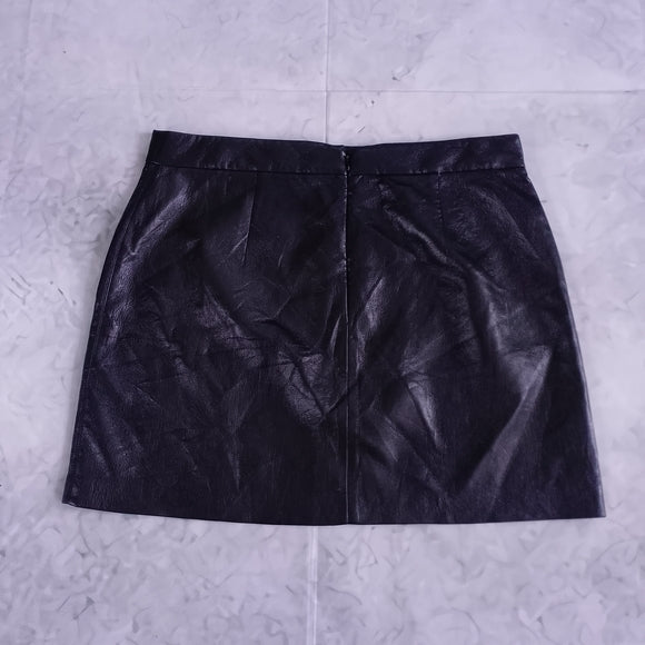 WILFRED Faux Leather Skirt