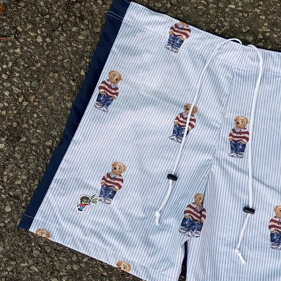 Vintage 90s Ralph Lauren Polo Bear Reworked Bennys Shorts UNISEX V2