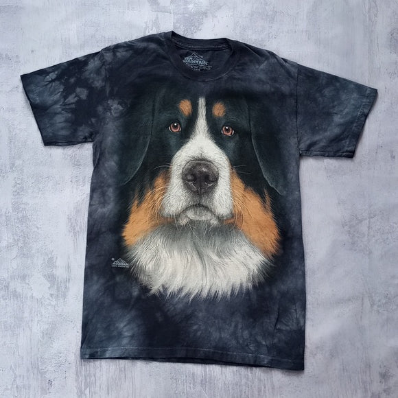 Bernese Mountain Dog The Mountain 2013 Tie Dye T-Shirt UNISEX