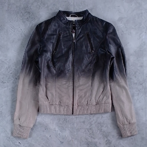 DANIER Gradient Black and Grey Women's Jacket