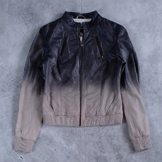 DANIER Gradient Black and Grey Women's Jacket