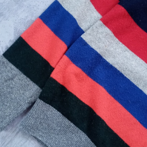 GAP Multi Colour Crazy Striped Merino Wool Sweater