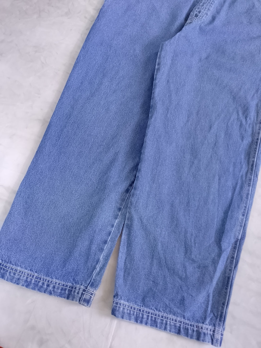 Vintage LLBEAN Blue Denim Overalls Casual Bib Jeans HONG KONG