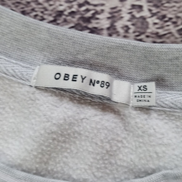 OBEY No 89 Floral Crewneck Sweater