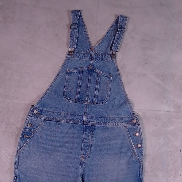 Stylish Modern Denim Overalls Workwear Old Navy SIZE: 14