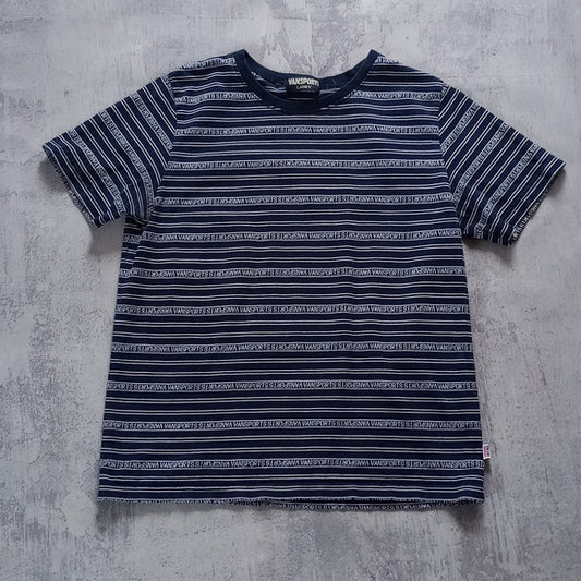 Vintage VANSPORT LADIES STRIPED FONT T-Shirt